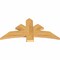 Ekena Millwork Davenport Rough Sawn Timber Gable Bracket, Western Red Cedar, 48"W x 24"H x 2"D x 6"F, 12/12 Pitch GBW048X24X0206DAV00RWR - alternate 4